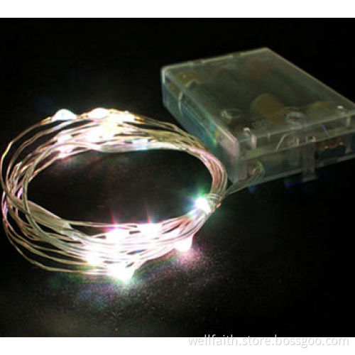 1m 10pcs LED Rice LED Mini Copper String Light for Lighting Decoration